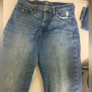 Old navy wide leg jeans. Size US 6